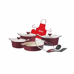 سرویس قابلمه بایو گرانیتی ۱۲ پارچه کاندید مدل Oskar