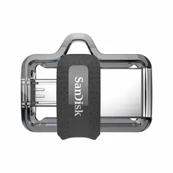 فلش مموری سن دیسک Ultra Dual Drive M3.0 ظرفیت۳۲ گیگابایت