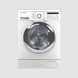 ماشین لباس شویی دوو مدل Daewoo DWK-8214C2 Chrome Door با ظرفیت ۸ کیلوگرم