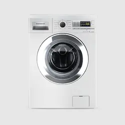 ماشین لباسشویی دوو مدل DAEWOO DWK-9114C Chrome Door با ظرفیت 9 کیلوگرم