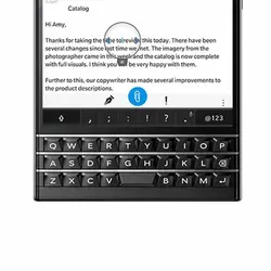 گوشی موبایل بلک بری مدل Passport