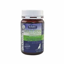 قرص مکمل پوست و مو سگ دکتر کلادرز مدل Multiderm