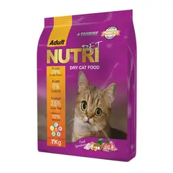 غذای گربه نوتری پت حاوی 29٪ پروتئین Nutri