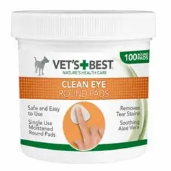 پد انگشتی مرطوب مخصوص تمیز کردن دور چشم برند Vet’s Best