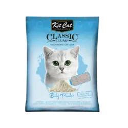 خاک گربه مدل کلاسیک با رایحه پودر بچه برند Kit Cat