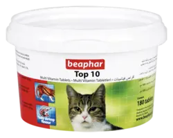 مکمل مخصوص گربه مدل Top10 برند Beaphar