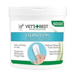 دستمال انگشتی مرطوب مخصوص تمیز کردن دندان برند Vet’s Best