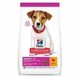 غذای خشک توله سگ نژاد کوچک و مینیاتوری با طعم مرغ برند Hill’s