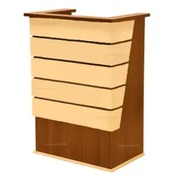 میز تریبون طرح دار کد 602 - فضاسیستم