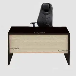 میز اداری ساده کارمندی کد 128 - فضاسیستم