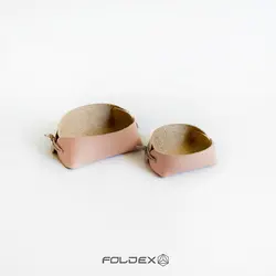 ست سبد چرمی بند دار توفولد (TwoFold)