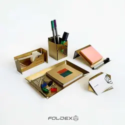 ست اداری رومیزی فولدکس (مجموعه 5 عددی)