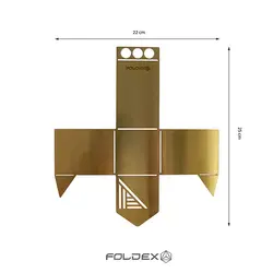 ست اداری رومیزی فولدکس (مجموعه 5 عددی)