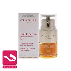 دابل سرم جوانساز دور چشم کلارنس Clarins | هاله اسپارکل