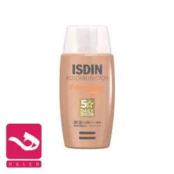 کرم ضد آفتاب فیوژن واتر رنگی مدیوم ایزدین Isdin | هاله اسپارکل