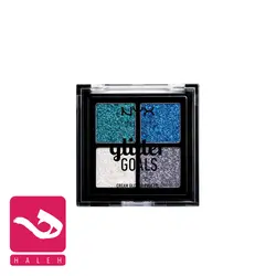 سایه چشم 4 تایی نیکس Glitter Goals | هاله اسپارکل