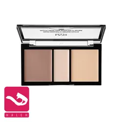 پالت کانتور و هایلایتر کرمی نیکس | هاله اسپارکل