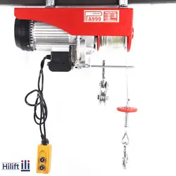 وینچ برقی تکفاز 200 به 400 کیلوگرم(PA 400) ارتفاع 20 متر TMG