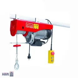 وینچ برقی تکفاز 200 به 400 کیلوگرم(PA 400) ارتفاع 20 متر TMG