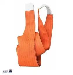 تسمه حمل بار چینی دوبل ظرفیت 10 تن و عرض 25 سانتی متری رنگ نارنجی - هایلیفت