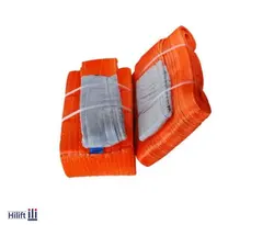 تسمه حمل بار چینی دوبل ظرفیت 10 تن و عرض 25 سانتی متری رنگ نارنجی - هایلیفت