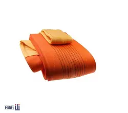 تسمه حمل بار چینی دوبل ظرفیت 15 تن و عرض 30 سانتی متری رنگ نارنجی - هایلیفت