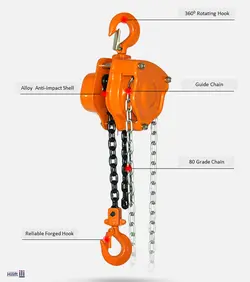 پولیفت 3.2 تن ویتال Vital ارتفاع زنجیر 1.5 متر - هایلیفت