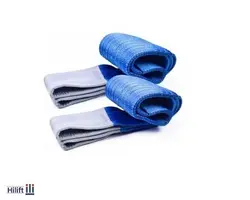 تسمه حمل بار کره ای برند Korea اصل ظرفیت 8 تن و عرض 20 سانتی متر رنگ آبی - هایلیفت