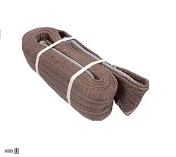 تسمه حمل بار کره ای برند Korea اصل ظرفیت 6 تن و عرض 15 سانتی متر رنگ قهوه ای - هایلیفت