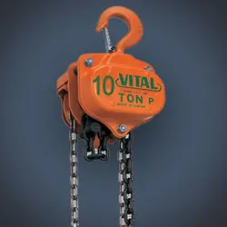 جرثقیل دستی 20 تن با زنجیر 3 متری ویتال vital - هایلیفت