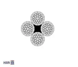 سیم بکسل کلایمر HD Galvanized هات دیپ گالوانیزه آلمانی 8.6 میلیمتر با ساختار 31*4 - هایلیفت