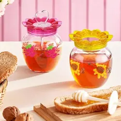 ظرف عسل فانتزی طرح گل