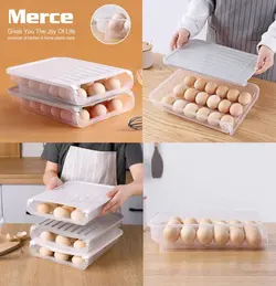 جا تخم مرغی پلاستیکی مدل مرسه