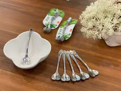 قاشق مرباخوری طرح قلبی