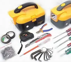 جعبه ابزار همه کاره چراغ دار