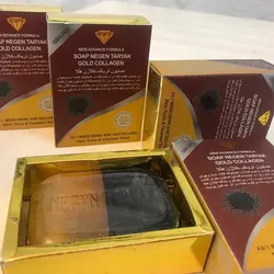 صابون تریاک کلاژن طلا