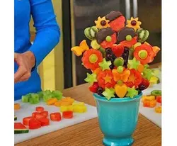 قالب شیرینی و تزیین میوه 8تایی استیل