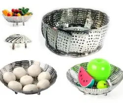 سبد بخار پز چند منظوره استیل