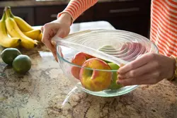 درب سیلیکونی ظروف نگهدارنده مواد غذایی