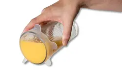 درب سیلیکونی ظروف نگهدارنده مواد غذایی