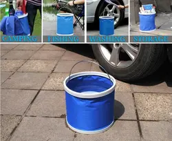 سطل جمع شونده دسته دار