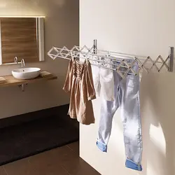 بند رخت دیواری تاشو مدل z-a48