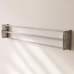 بند رخت دیواری تاشو مدل z-a48