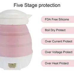 کتری تاشو سیلیکونی مدل اصل