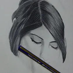 سفارش نقاشی چهره سیاه قلم، طراحی چهره