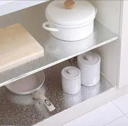 فویل کابینت رولی نقره ای