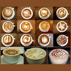 شابلون طراحی قهوه مدل gater