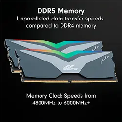 رم او سی پی سی PISTA TITAN RGB 32GB 4800MHz CL40 DDR5