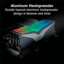 رم او سی پی سی PISTA TITAN RGB 32GB 4800MHz CL40 DDR5