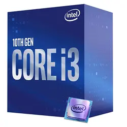 پردازنده مرکزی اینتل سری Coffee Lake مدل Core i3-10100
